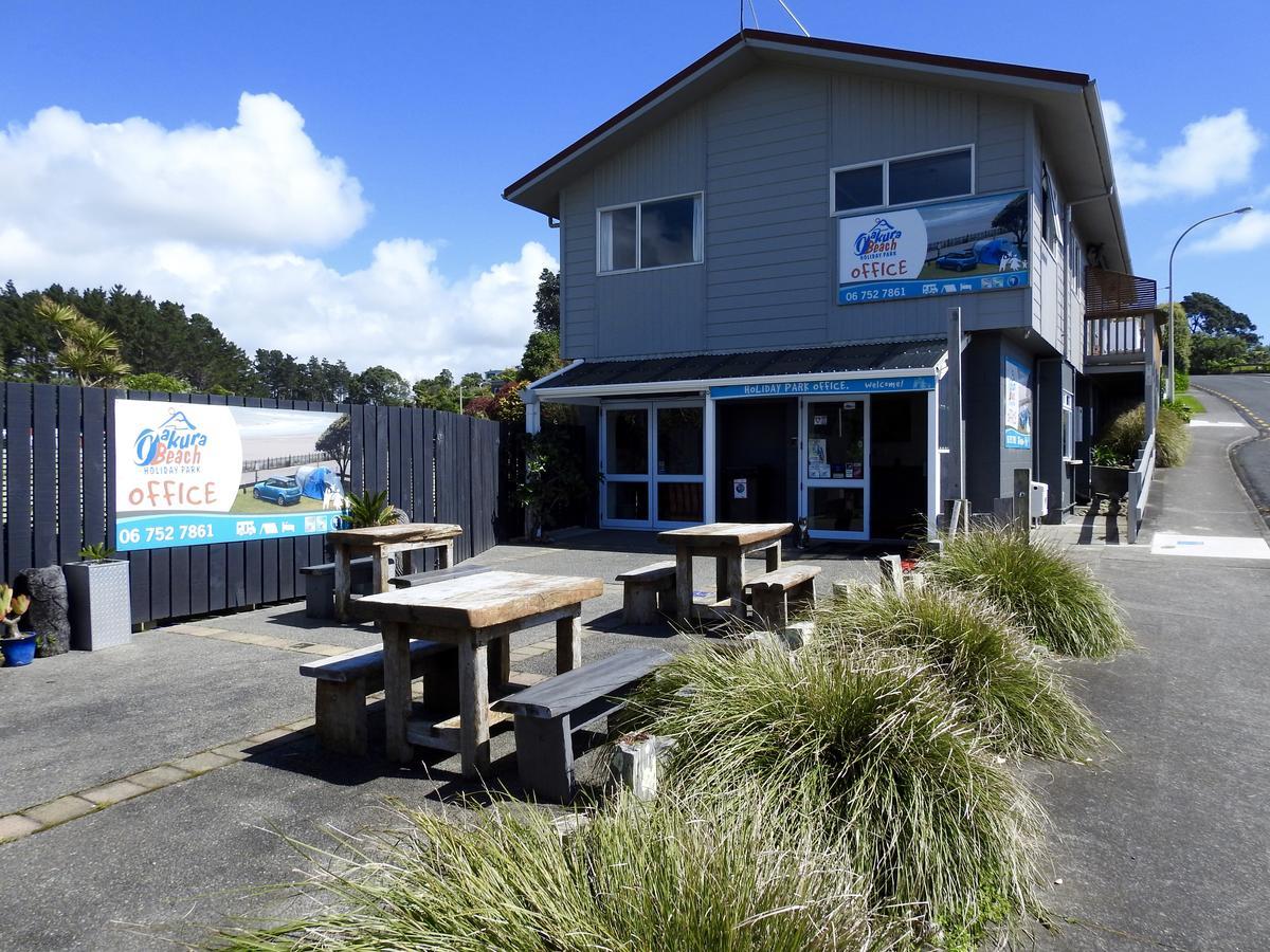 Oakura Beach Holiday Park Exterior foto
