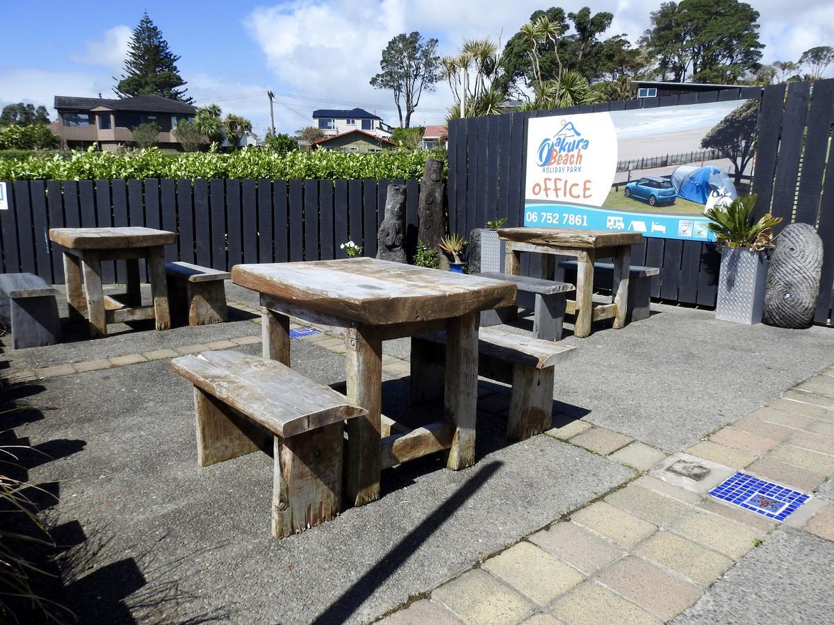 Oakura Beach Holiday Park Exterior foto